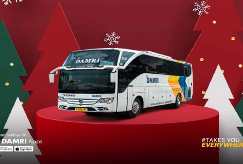 Promo Akhir Tahun Naik Bus Damri, Aktif Sampai 18 Desember 2025!