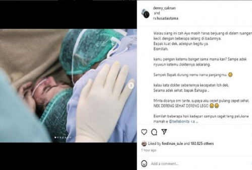 Istri Denny Caknan Lahiran Anak Pertama, Kondisi Prematur