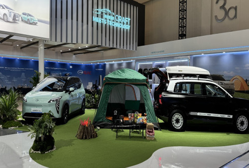 AION V Modifikasi Tampil di GIIAS 2025, Buktikan Mobil Listrik Bisa Diajak Berpetualang