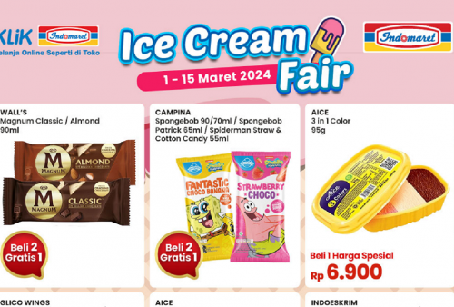 Hemat dan Puas dengan Promo Ice Cream Fair di Indomaret: Catat, Hanya Berlaku Hingga Periode Ini Saja!