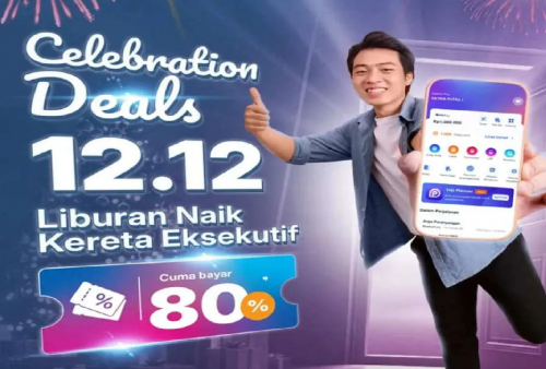 Promo 12.12 KAI! Tiket Kereta Diskon hingga 20%, Berlaku 12–17 Desember 2025