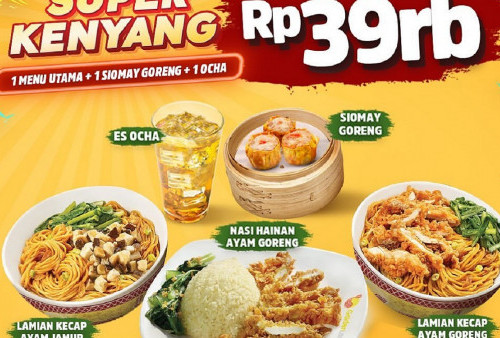 Kapan Lagi Bisa Makan Semurah Ini di Golden Lamian? Serbu Promo Paket Super Kenyang Cuma Rp 39 Ribu! 