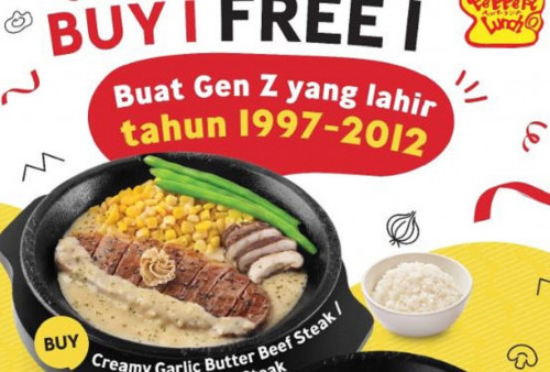 Jangan Sampe Kelewatan! Promo Buy 1 Get 1 di Pepper Lunch Spesial untuk Gen Z