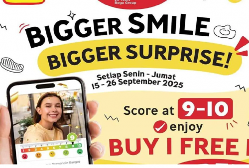 Promo Pepper Lunch Spesial Anniversary ke-23: Buy 1 Free 1 Cuma Modal Senyum