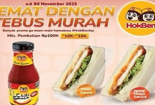 Buruan Coba! Promo Tepat Hemat HokBen Berlaku hingga 30 November 2025