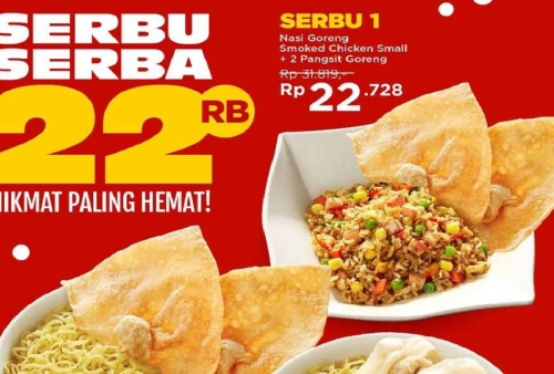 Promo Bakmi GM Serbu Serba Rp 22.000an: Berlaku Disemua Outlet!