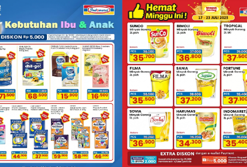 Katalog Promo Indomaret 23 Juli 2025: Banyak Tebus Murah Rp5.000