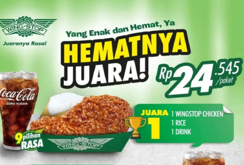 Promo Terbaru Wingstop November 2025: 3 Paket Komplit Serba Rp 24.000an
