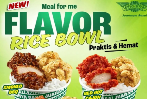 TERBARU! Promo Baru Wingstop: Makan Praktis dan Hemat Cuma Rp 17.000an