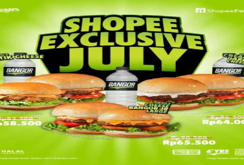 Yuk Ambil Promo Burger Bangor: 2 Burger Tambah Minum Mulai Rp 58.000an