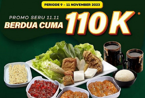 Promo Spesial 11.11: Nikmati Makan Enak dan Hemat Berdua di Raa Cha Suki & BBQ