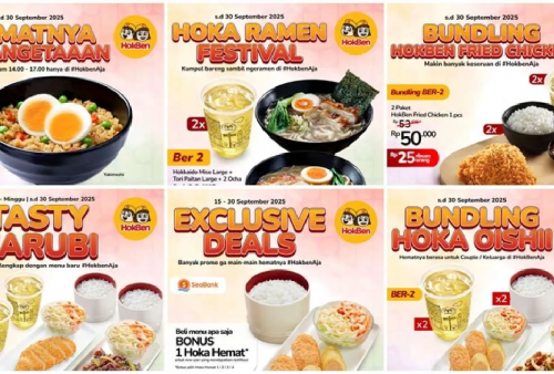Promo Jelang Payday Hokben: Makan Sendiri atau Ramean Harga Super Hemat!