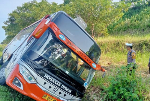 Kecelakaan Bus Rosalia Indah di Km 370 Disebabkan Sopir Microsleep?