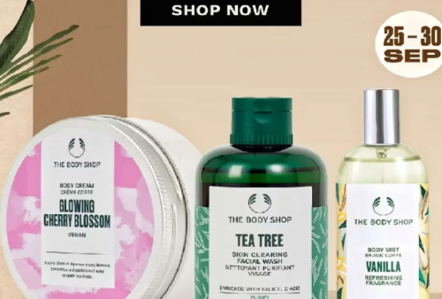 Promo Spesial Pay Day The Body Shop: Serum-Lip Balm Diskon hingga 40 Persen!