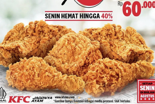 Banyak Promo KFC Hari Ini, Senin 26 Agustus 2024: Jangan Lewatkan Kesempatan Temukan Sensasi Rasa Berbeda