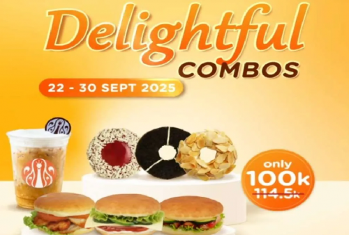 Promo Baru JCO Delightful Combos September: Beli Paket JCLUB, Donuts & Minuman Serba Rp 100.000