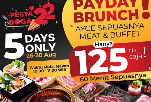 Promo Payday Brunch di Shaburi Kintan: Makan Sepuasnya Hanya Rp 125 ribu!