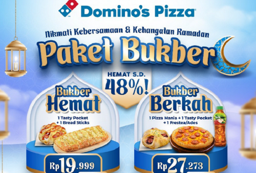 Bukber Hemat di Domino's Pizza: Nikmati Promo Spesial Mulai dari Rp 19 Ribuan!