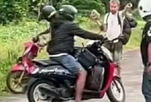 Viral Bule Asal Polandia Ngamuk dan Nyaris Lempar Batu ke Warga di Maros, Ini Penyebabnya