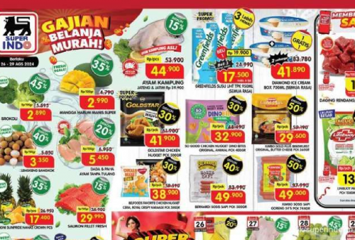 Promo Superindo Spesial Tanggal Gajian Mulai 26-29 Agustus 2024, Beli 3 Greenfields Lebih Hemat