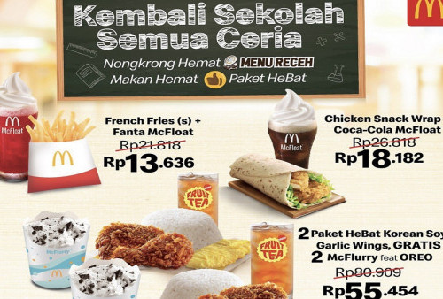 Promo Terbaru McD Agustus 2024: Icip Menu Hemat dan Lezat di Gerai Terdekat