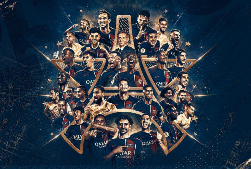 Bravo PSG! Juara Liga Prancis 2023/2024