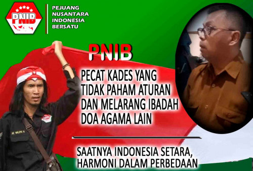 PNIB Minta Kades Mergosari Dipecat Gara-gara Larang Ibadah Doa di Sidoarjo: Tidak Paham Aturan!