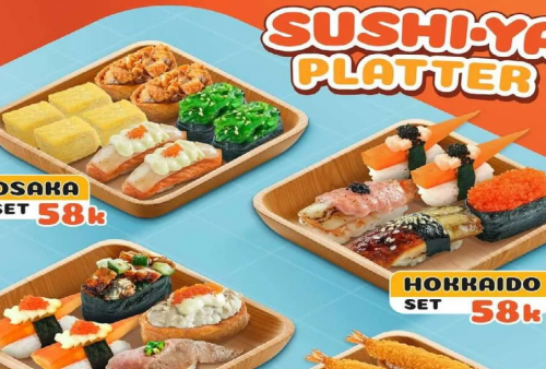 Promo SushiYa Platter Hemat Via Online Oktober 2025: 4 Pilihan Set Favorit Harga Spesial