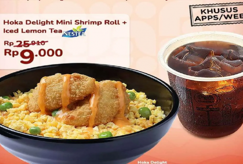 Promo Hokben Combo Deals 19-23 November 2025: Hoka Delight + Lemon Tea Cuma Rp 9K