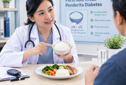 Dokter Beri Isyarat Pengidap Diabetes Masih Boleh Makan Nasi Putih, Asalkan dengan Porsi Terukur