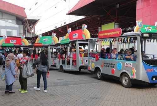 Keliling Seru Jakarta Fair Cuma Rp15 Ribu dengan Wara Wiri, Yuk Coba!
