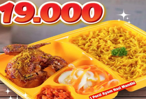 Promo Emado's September 2025: 1 Porsi Ayam Nasi Mandhi Cuma Rp 19.000