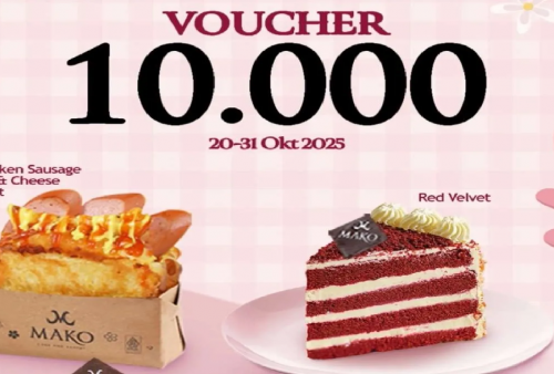 Promo Terbaru Mako Bakery: Belanja Kue dan Roti Favorit Ada Voucher Rp10.000