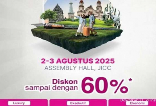 KAI Expo 2025 Ada Promo Awal Agustus, Simak Cara Dapatkan Tiket Promonya