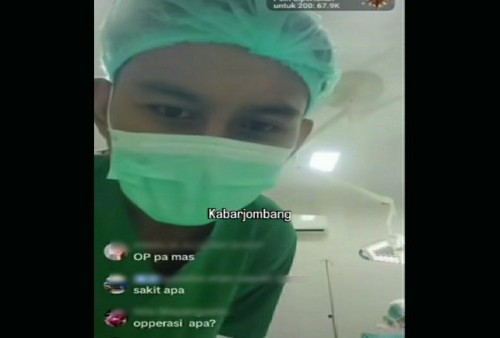 Viral Nakes di Jombang Kena Kecam Warganet Gegara Live TikTok Saat Operasi, Begini Nasibnya