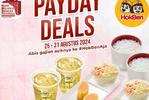 Baru Gajian? Yuk Makan Hemat di Hokben dengan Promo Payday Mulai dari Rp 30 Ribuan!