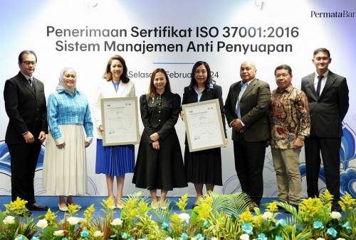 Permata Bank Resmi Raih Sertifikat ISO 37001:2016, Terus Berupaya Lawan Penyuapan!