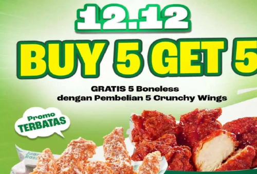 Jangan Lewatkan! Promo 12.12 Wingstop Berlaku Sampai 17 Desember 2025