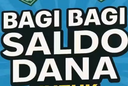 Saldo DANA Gratis Rp 100.000 Cair Hitungan Menit, Berlaku 4 Agustus 2025