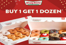 Promo Terbaru Kripsy Kreme Februari 2026: Borong 2 Lusin Donat dan Paket Buka Berdua Lebih Hemat