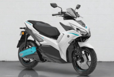 Yamaha Aerox-E Resmi Debut! Skutik Listrik Sporty dengan Tenaga Buas dan Fitur Canggih