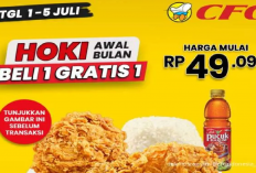 Awal Bulan Makin Hemat! Yuk Ambil Promo CFC: Beli 1 Gratis 1 Paket Ayam Goreng Mulai Rp 49.000an