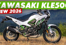 Kawasaki KLE500 2026 Resmi Meluncur di Indonesia, Motor Adventure Bergaya Reli dengan Harga yang Bikin Rival Panas