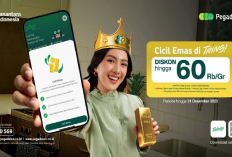 6 Promo Pegadaian Spesial HUT BRI 2025: Cicilan Emas Diskon Hingga Rp60.000 per Gram