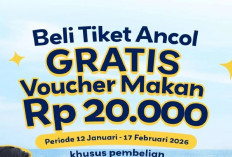 Promo Pembelian Tiket Masuk Ancol: Beli Sekarang Dapat Voucher Makan Gratis Rp20.000