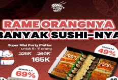 Yuk Sikat Promo Ramean Paket Sushi: Makan Sushi Mate dan Genki Sushi Harga Spesial