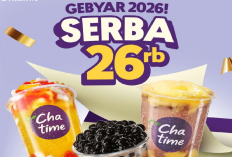 Promo Gebyar Chatime 2026: Minuman Serba Rp26.000 Plus Cup Baru Mojo Mojo Lucu