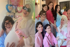 Gelar Baby Shower, Syahrini Diduga Hamil Anak Kembar?