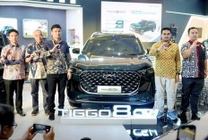 Chery TIGGO 8 CSH Mejeng di IIMS Surabaya 2025, Chery Super Hybrid Tampil Mencolok di Jantung Jawa Timur