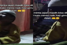 Bikin Ngakak! Bocah Viral Merengek Setiap Malam Minta Naik Haji
